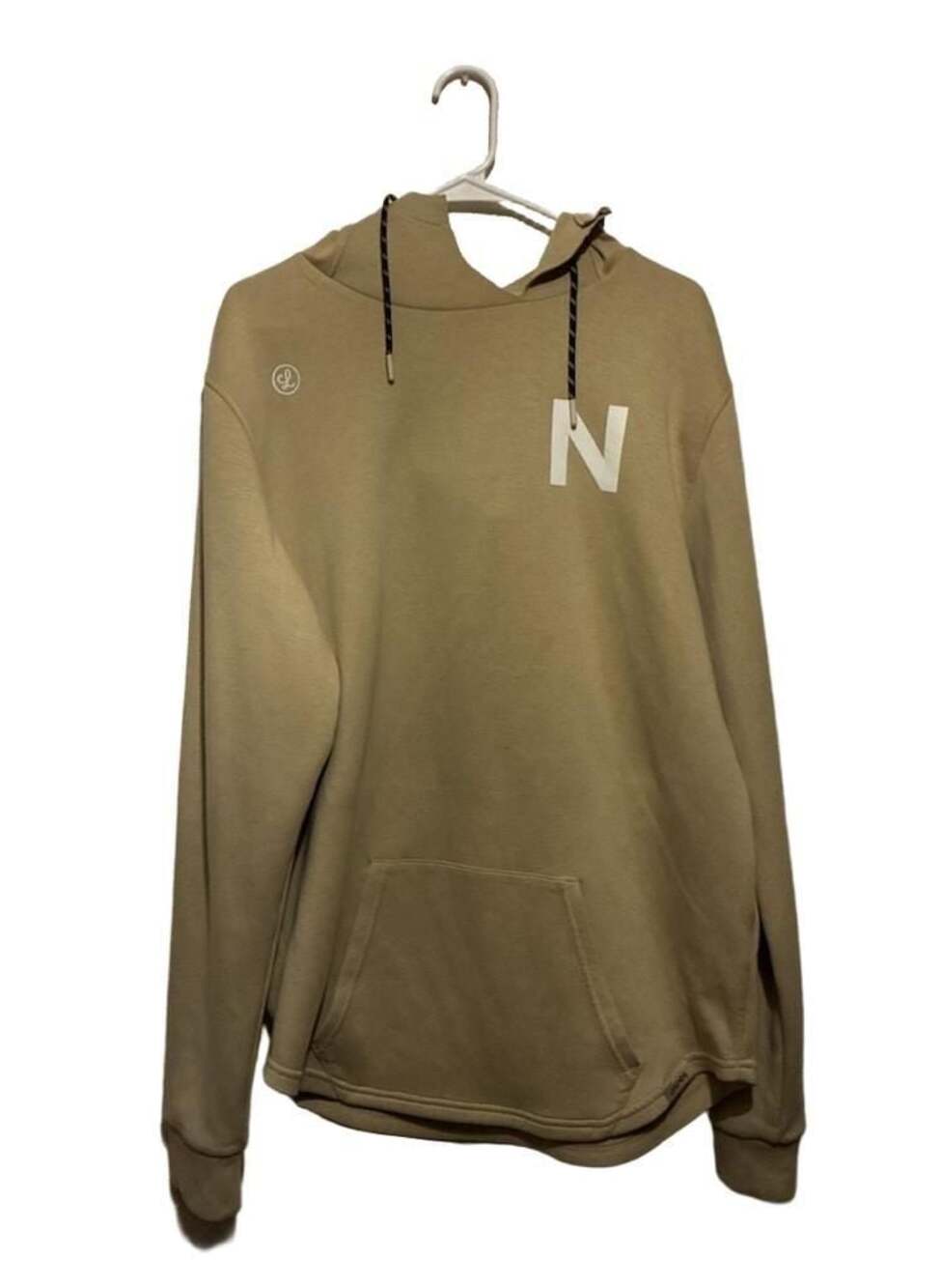 Legends Tan N Logo Pullover Hoodie Men's Size XL